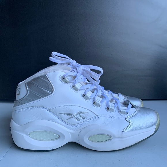 Reebok Question Mid 25th Anniversary‎ Allen Iverson Men’s Size 9.5 Basketball - Picture 1 of 14